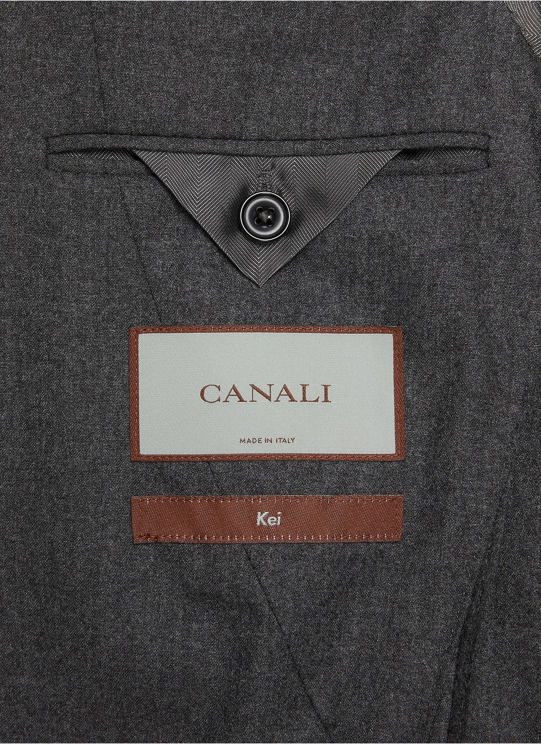 -----------CANALI  ---- ------------ ----Notch Lapel Single Breasted Blazer --