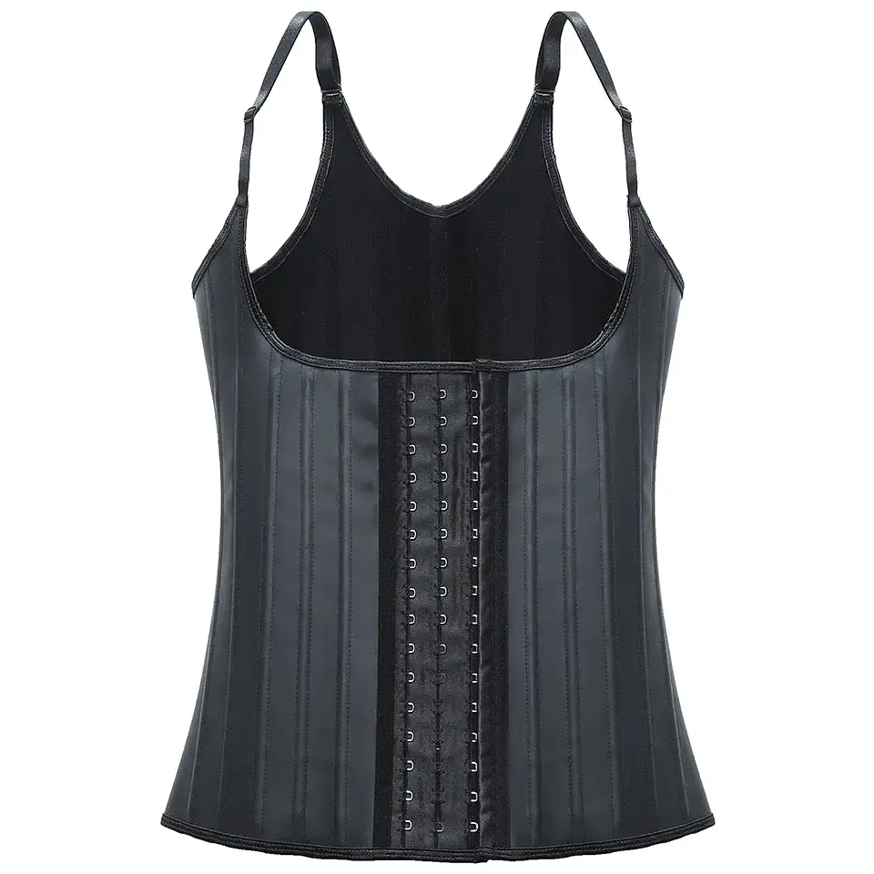 25 Steel Bone Latex Vest Waist Trainer