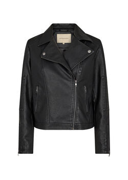 40220- Gunilla Faux Leather Jacket - Soya Concept