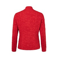 57147- Red Letter Print Jacket - Habella