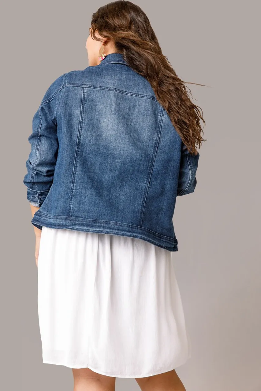 Addison Stretch Denim Jacket