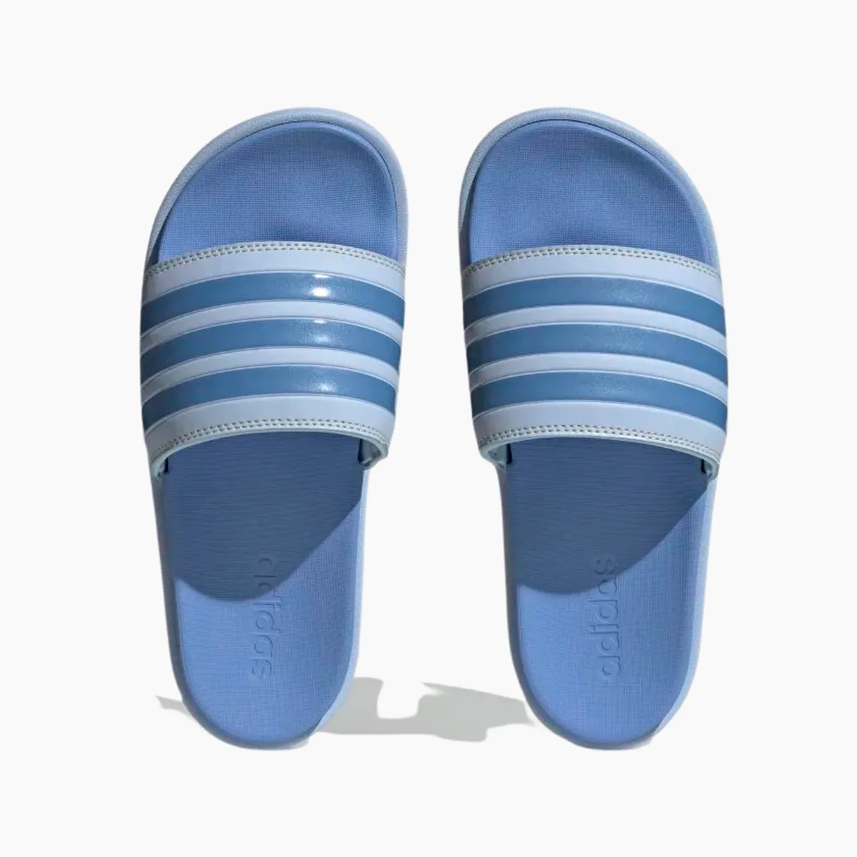 Adidas Adilette Platform Women Sportswear Slide -Blue Dawn/Blue Fusion Met./Blue Fusion