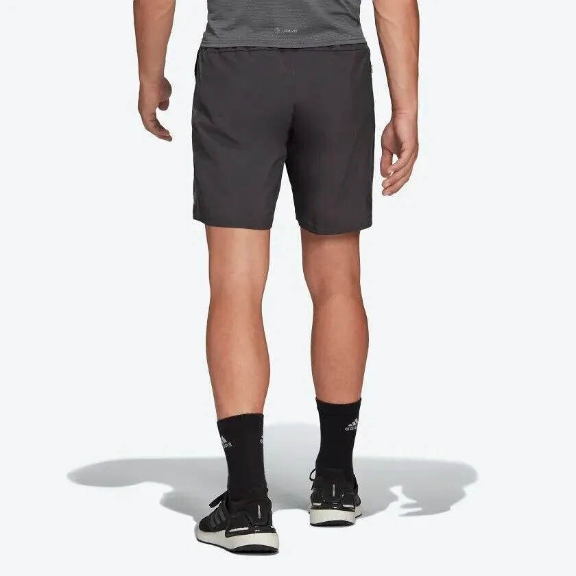 adidas Mens Own The Run Running Shorts Grey