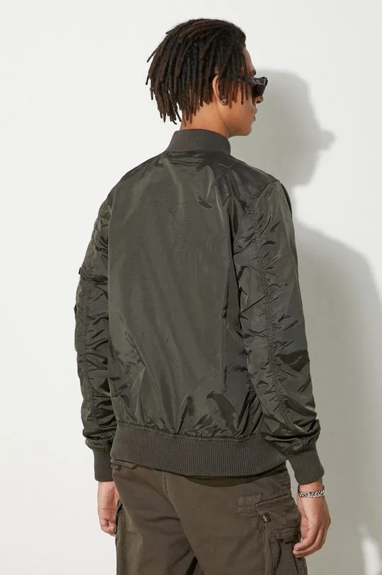 Alpha Industries bomber jacket MA-1 TT menﾒs green color