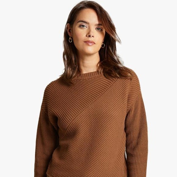 Angled Rib Sweater (multiple colors)