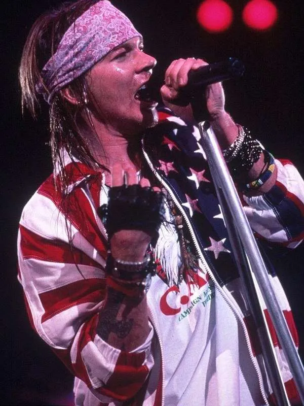 Axl Rose American Flag Jacket - New American Jackets