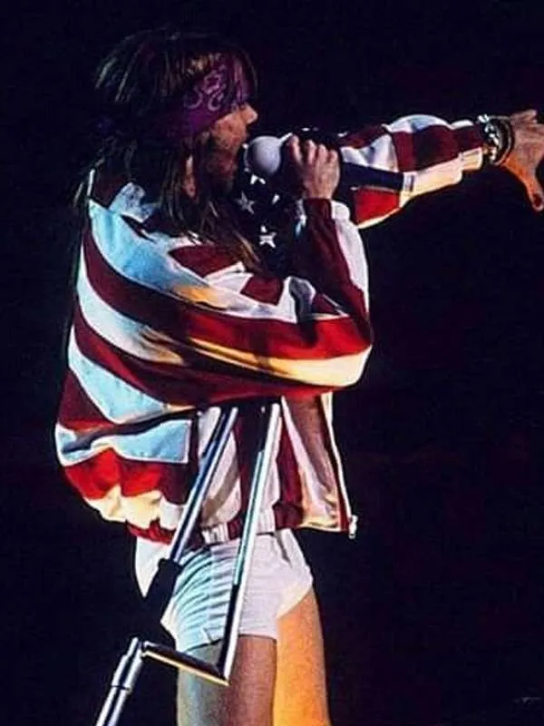 Axl Rose American Flag Jacket - New American Jackets