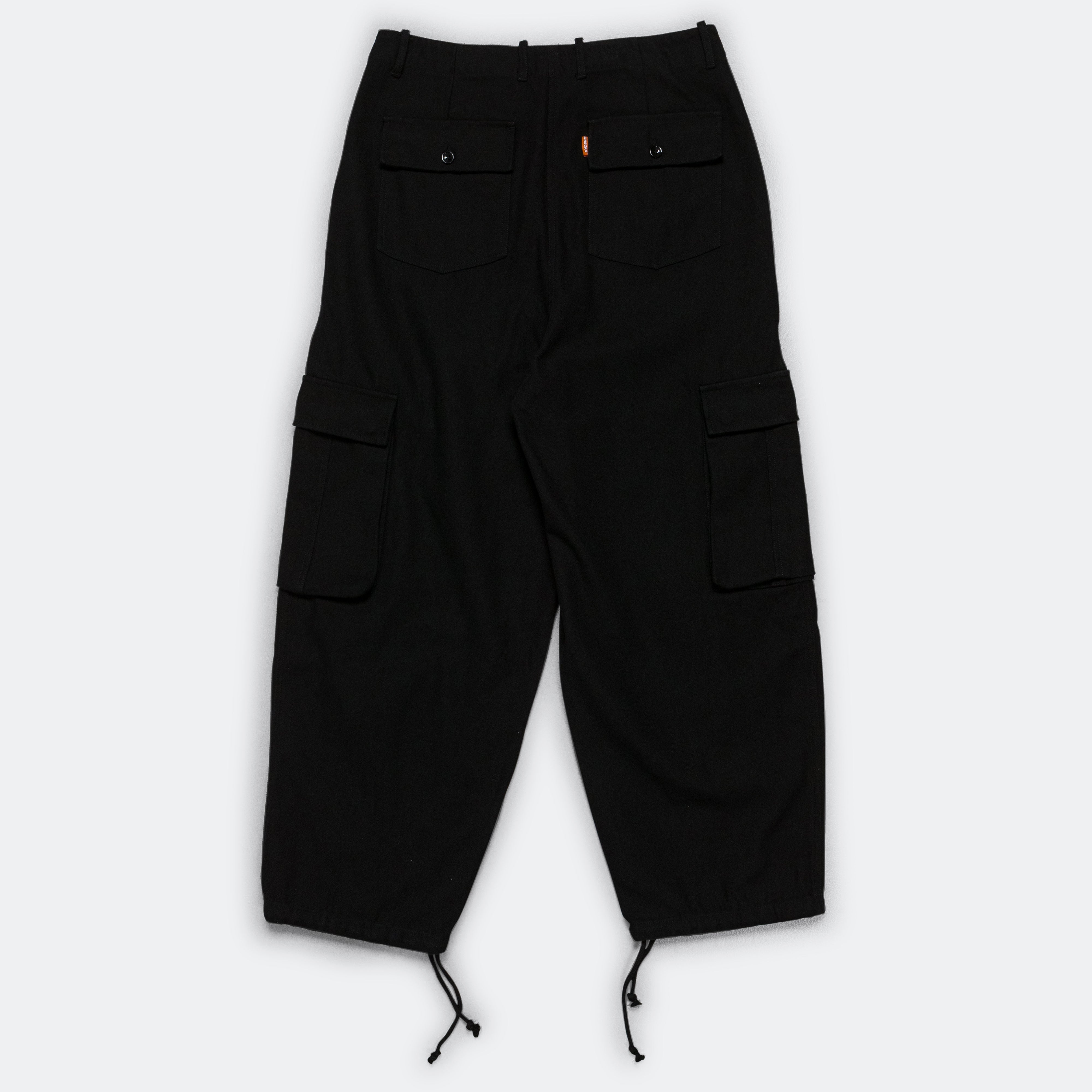 Balloon Cargo Pants - Black