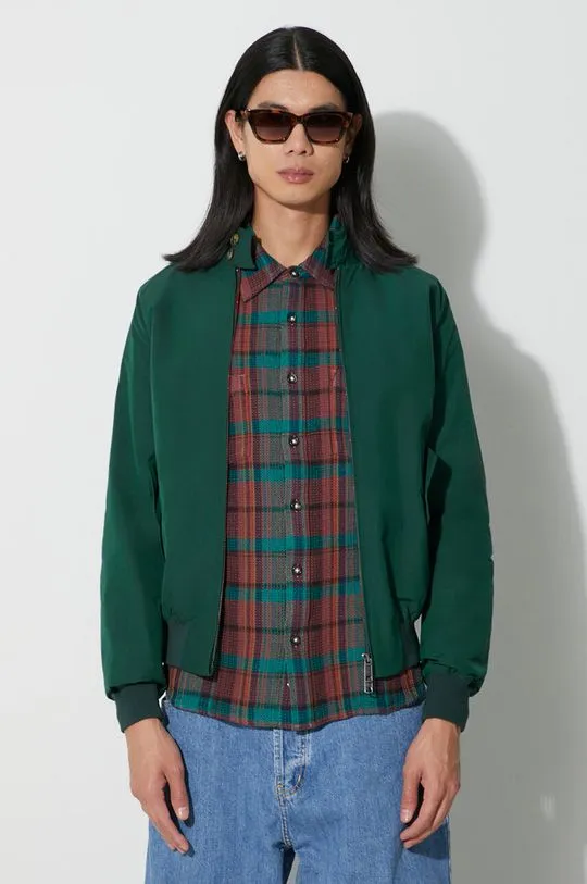 Baracuta bomber jacket G9 Cloth men’s green color BRCPS0001