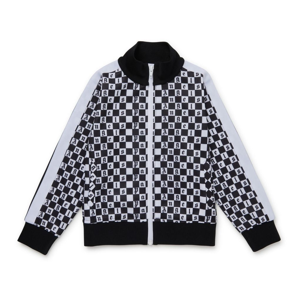 Black & White Check Pattern Jacket