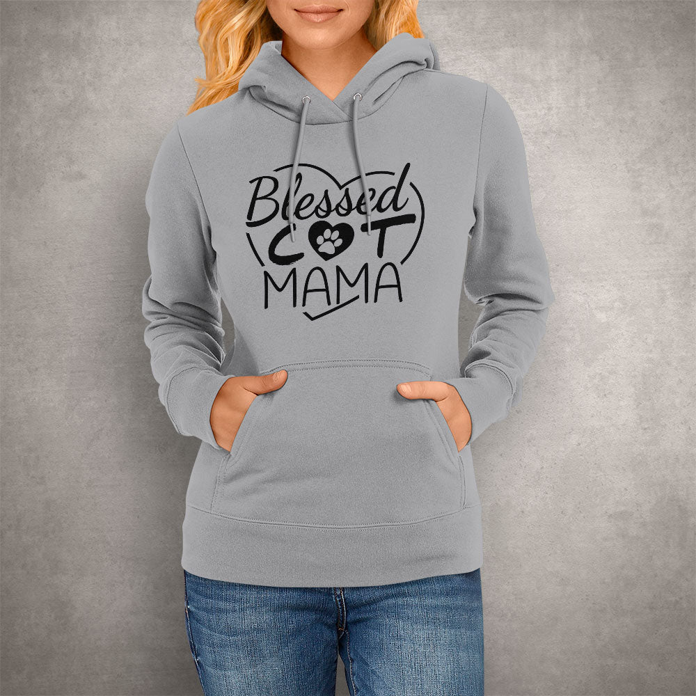 Blessed Cat Mama Hoodie