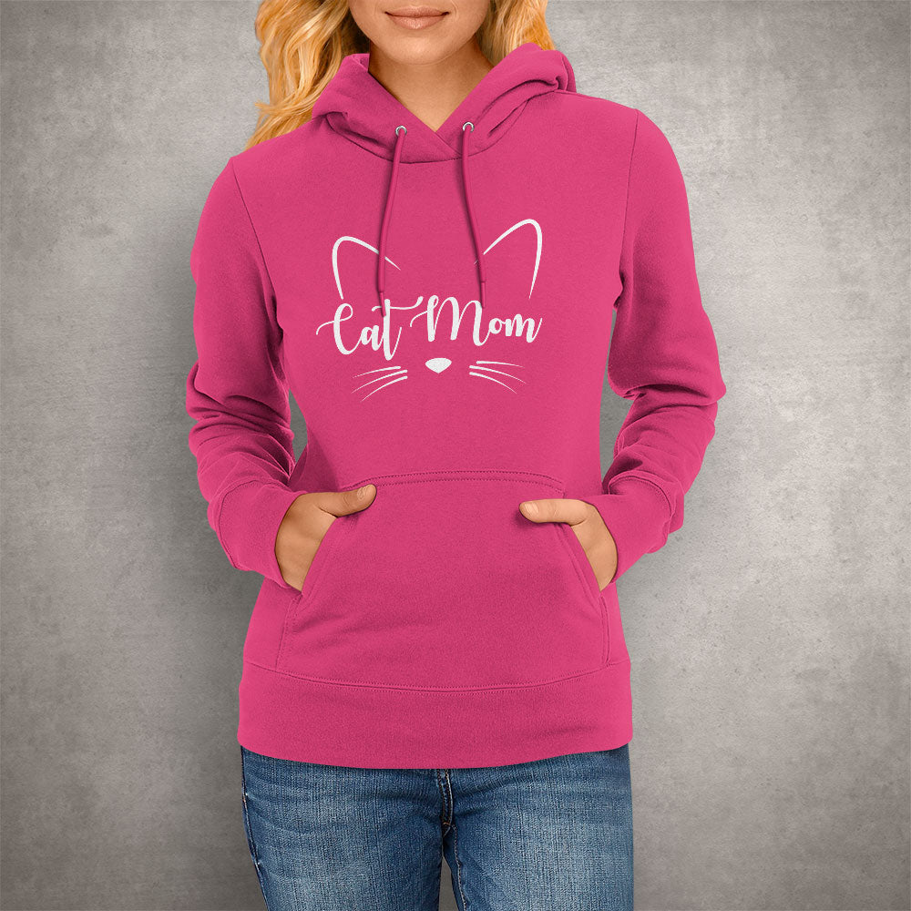 Cat Mom Whiskers Hoodie