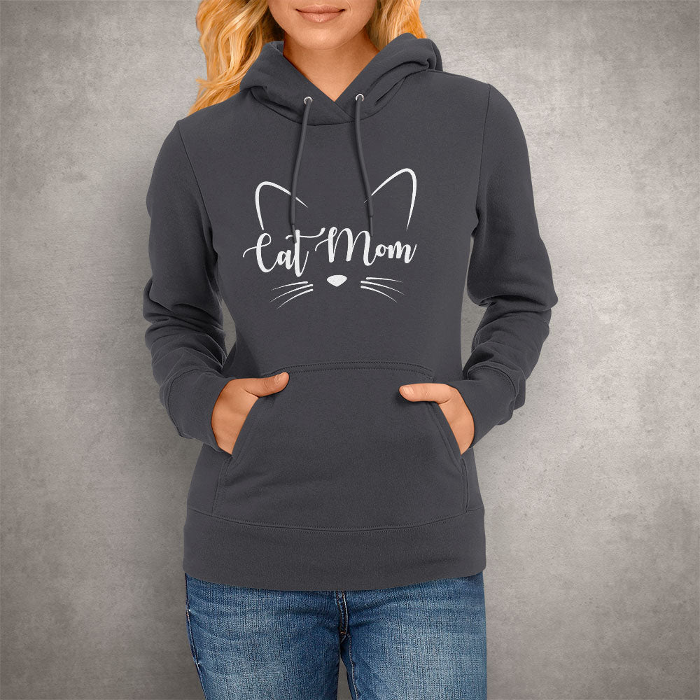 Cat Mom Whiskers Hoodie