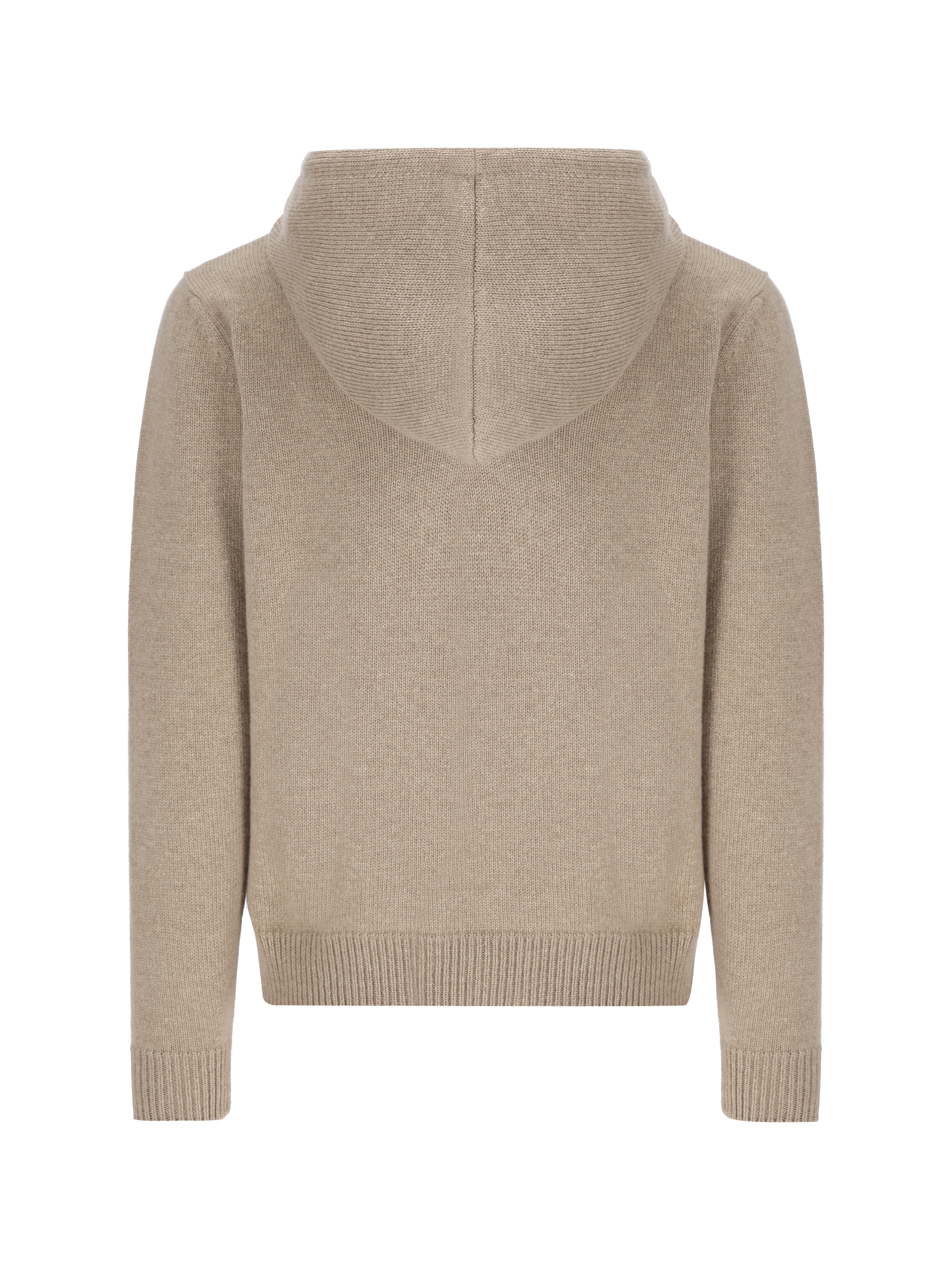 CELINE  |triomphe hooded sweater in wool and cashmere