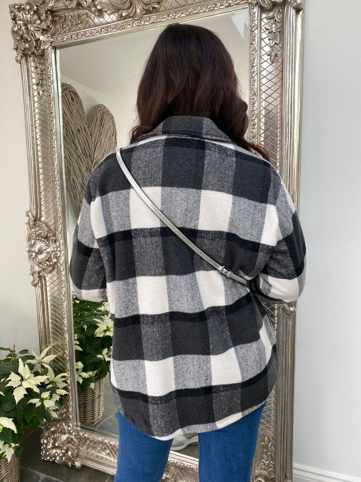 Checked Buttoned Jacket Moana