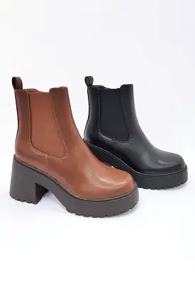 Declan Platform Chelsea Boots