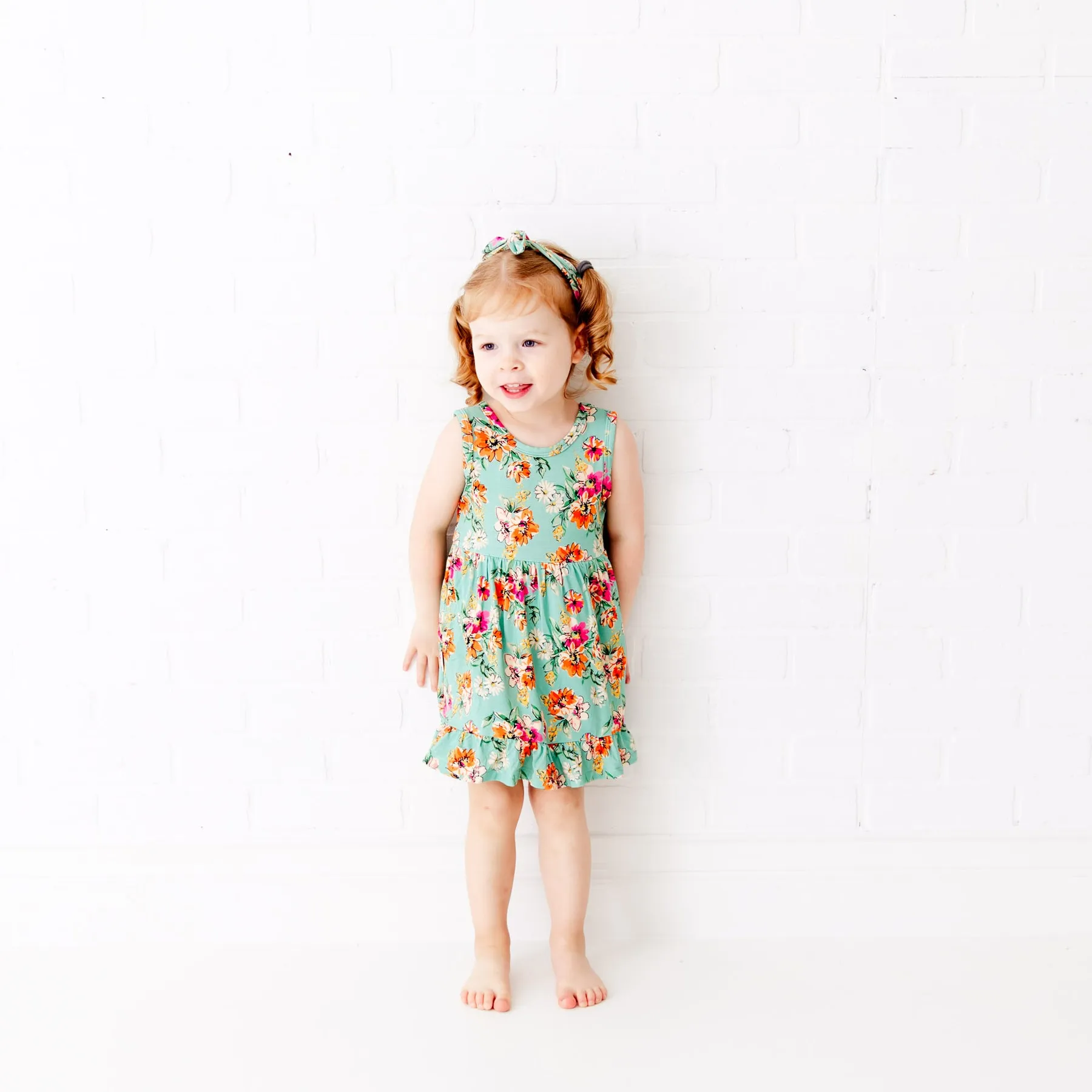 Dreamiere Flower Child Little Bow Bamboo Viscose Bodysuit Twirler