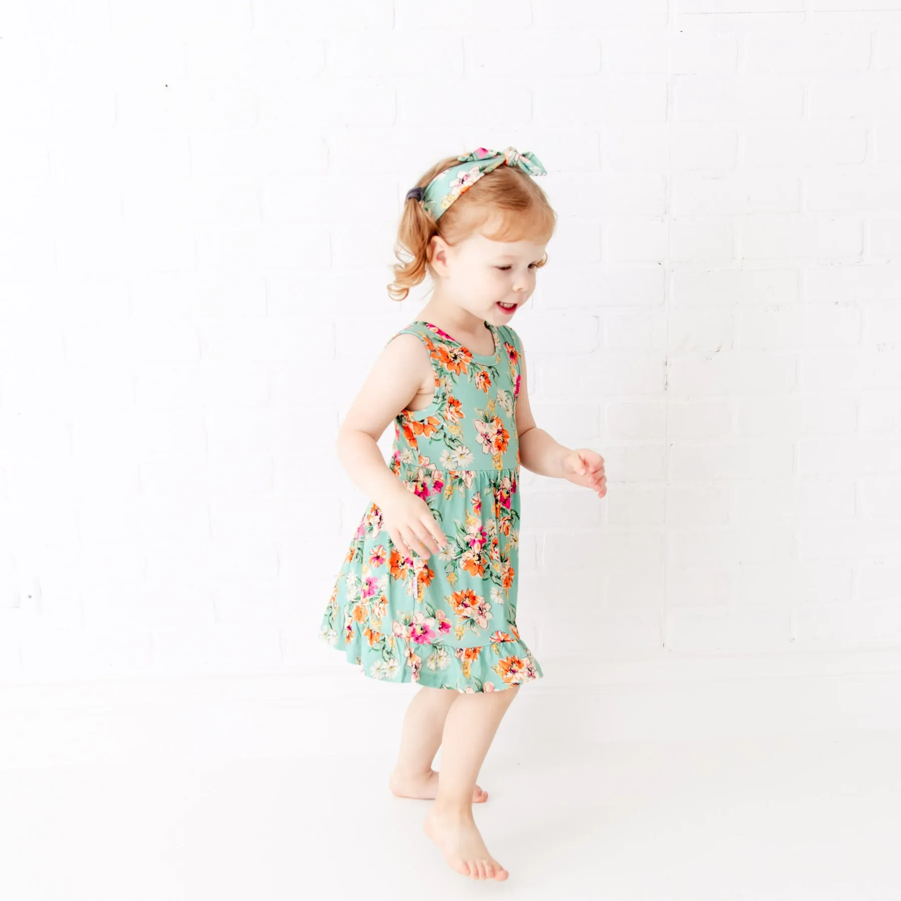 Dreamiere Flower Child Little Bow Bamboo Viscose Bodysuit Twirler