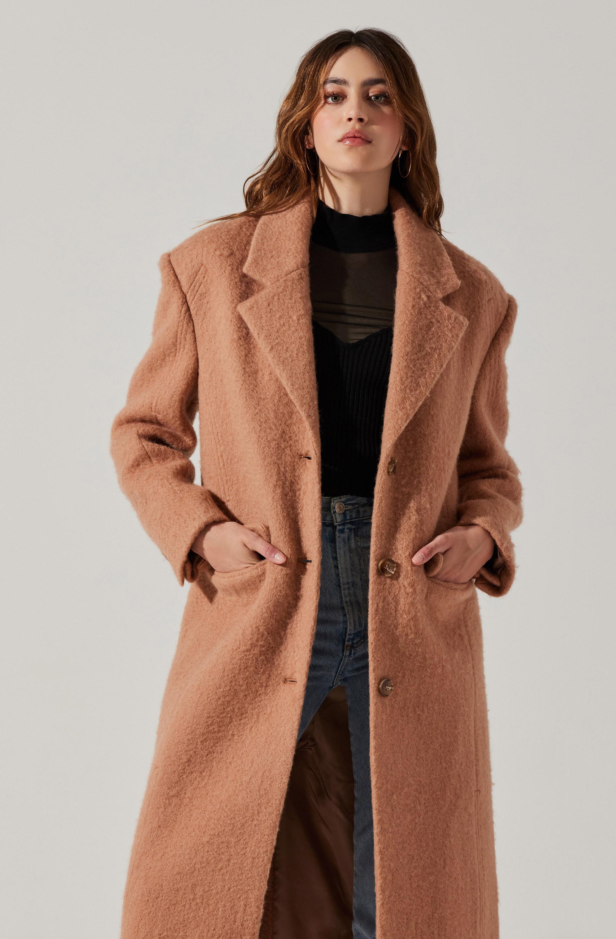 Etta Wool Blend Coat