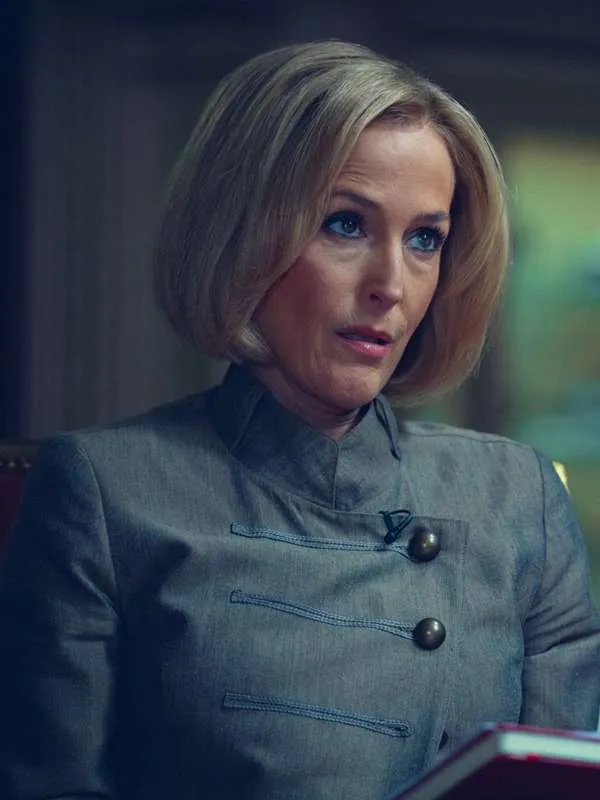 Gillian Anderson Scoop 2024 Jacket - New American Jackets