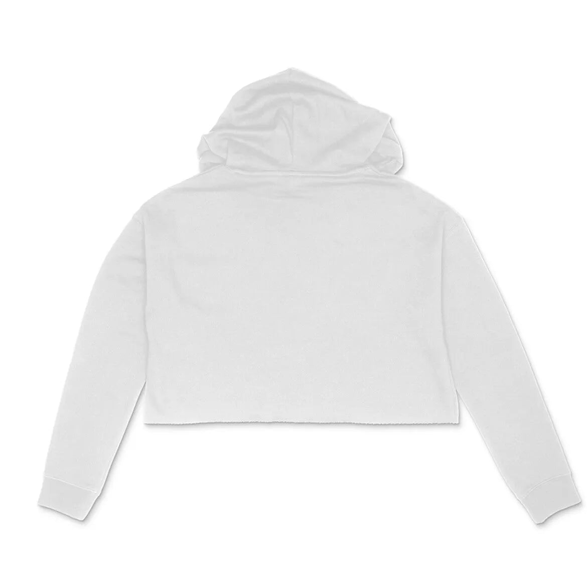 Good Vibes Crop Hoodie for Women