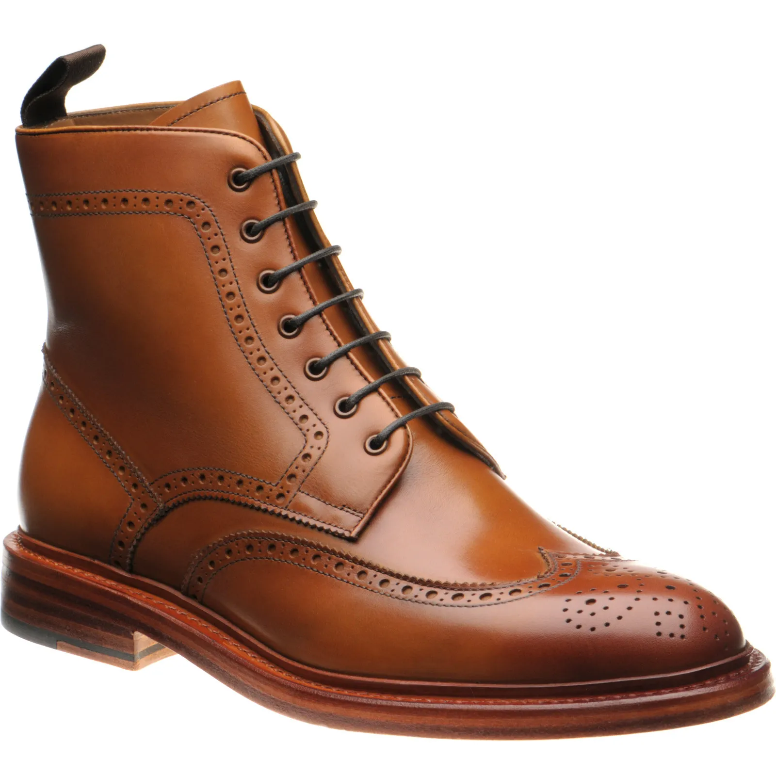 Hanbury brogue boots