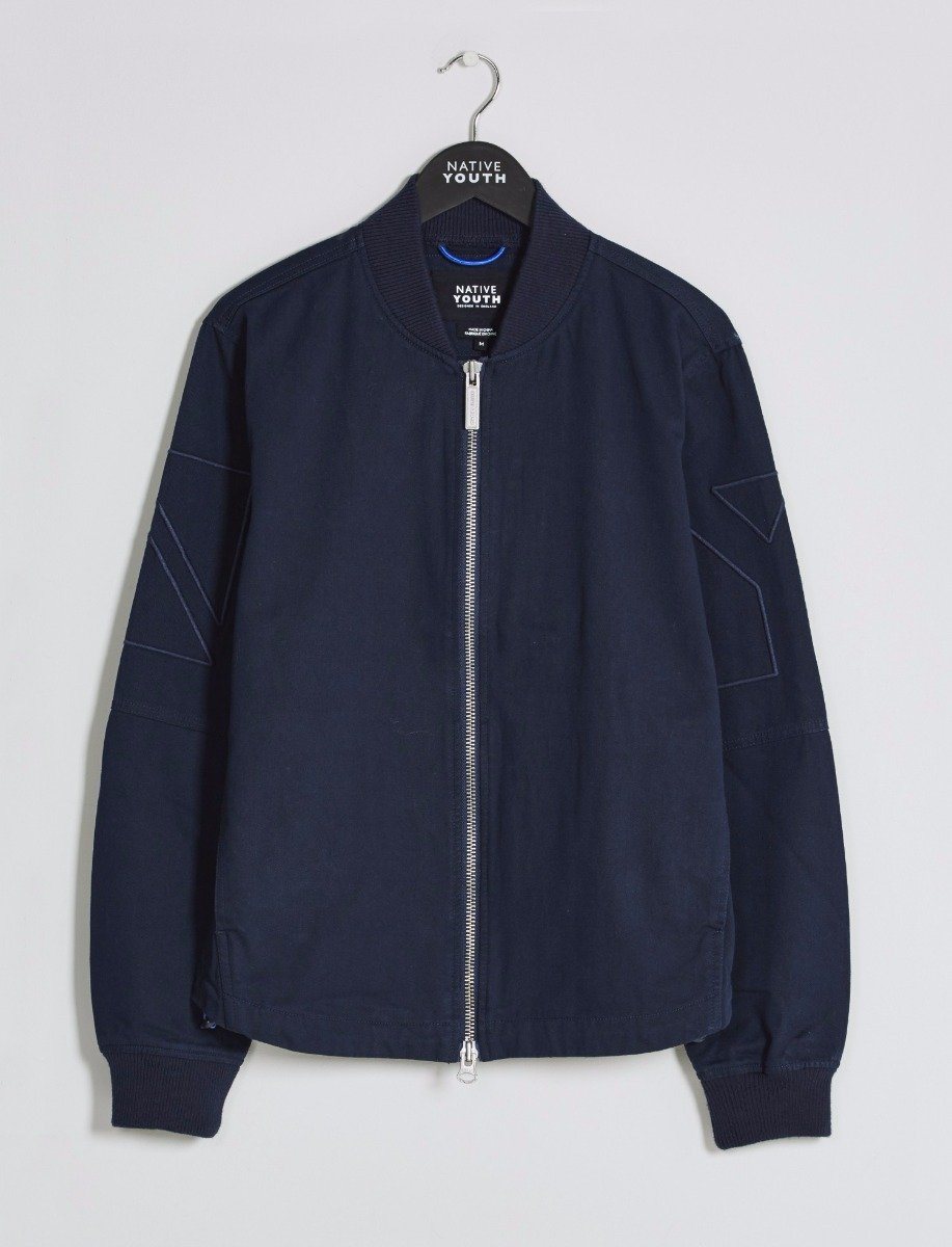 Harlyn Cotton Twill Bomber Jacket