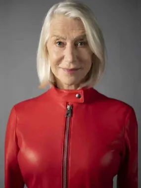 Helen Mirren Solos Red Jacket - New American Jackets