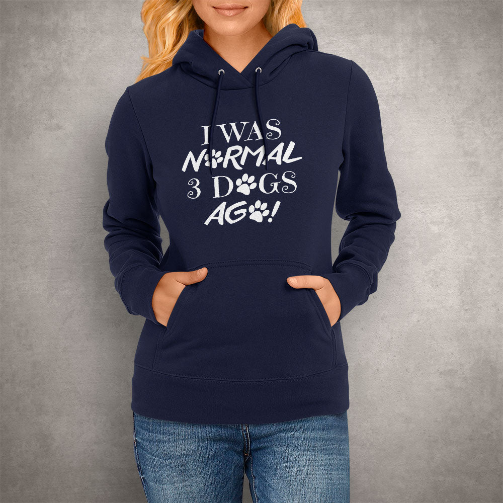 I Was Normal 3 Dogs Ago  Hoodie