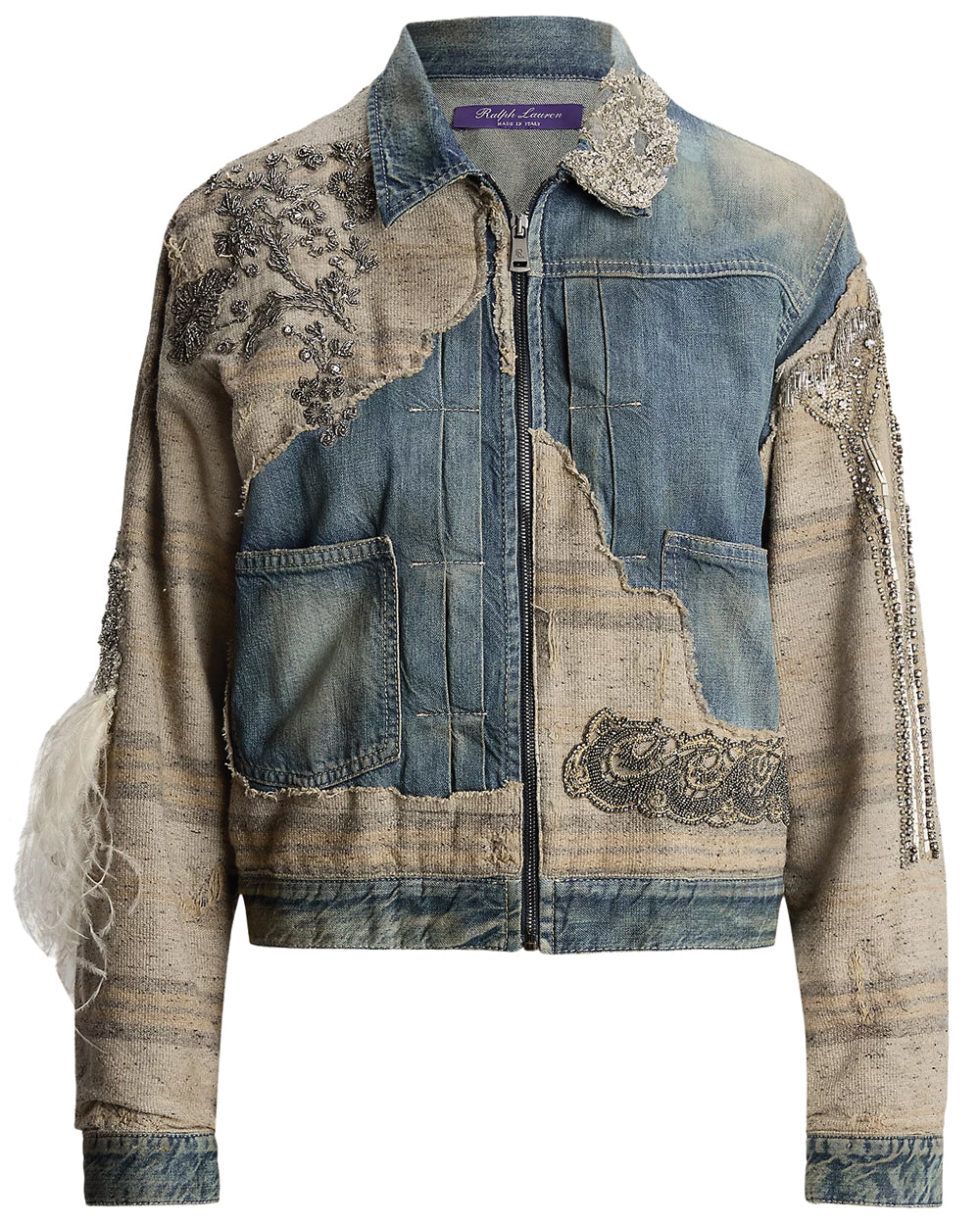 Indigo Denim Sumac Wash Allyce Trucker Jacket