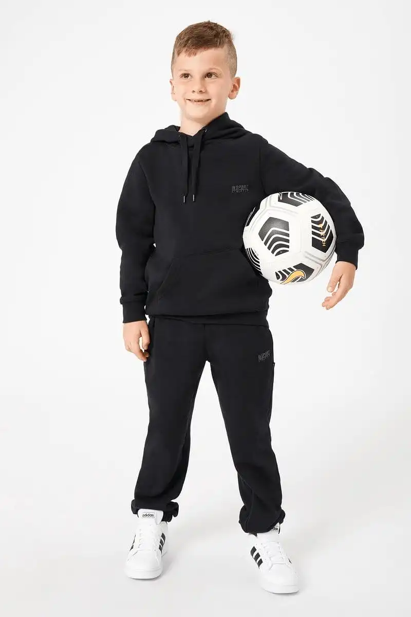 INSPORT JUNIOR ALASKA BLACK TRACKPANTS