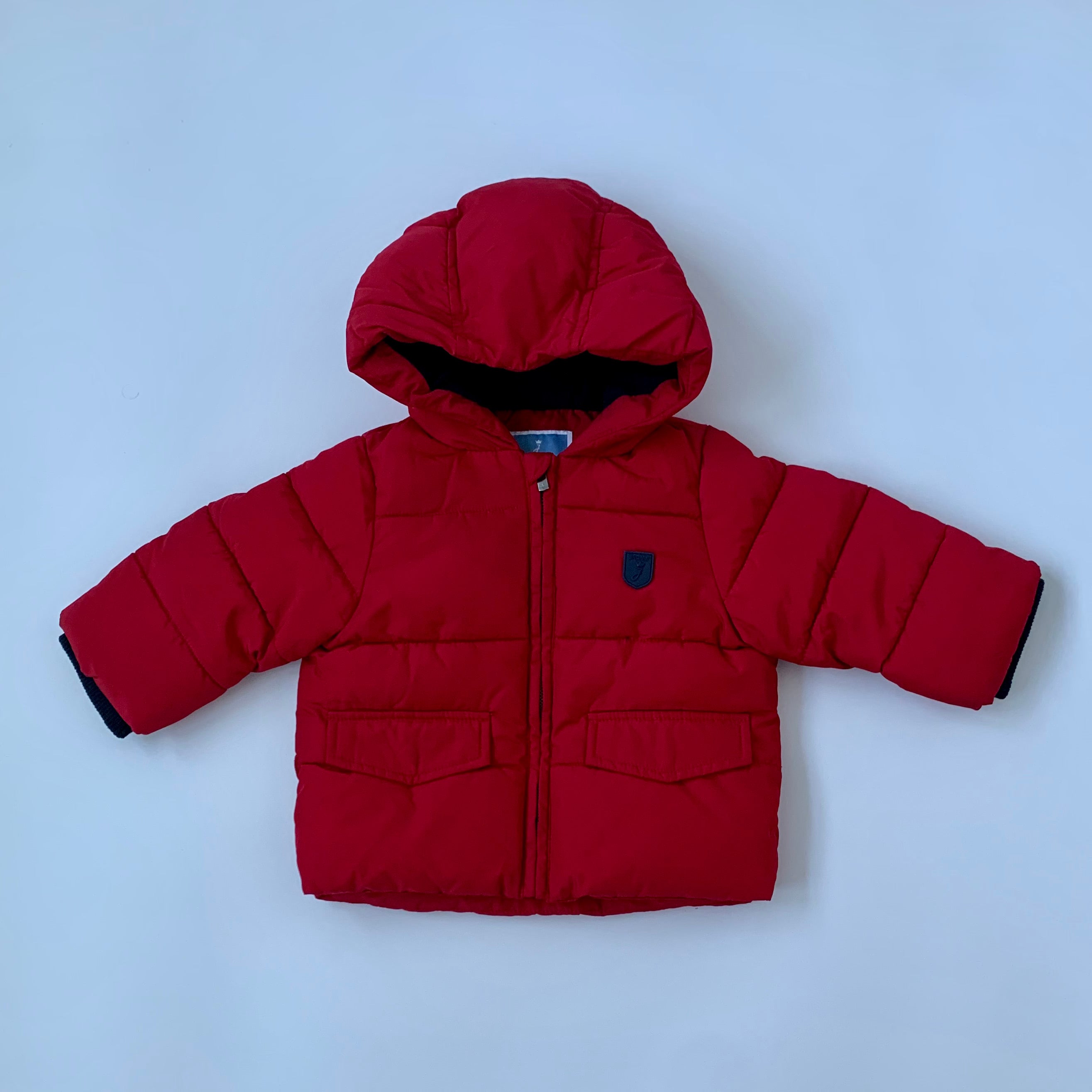 Jacadi Red Padded Coat: 12 Months