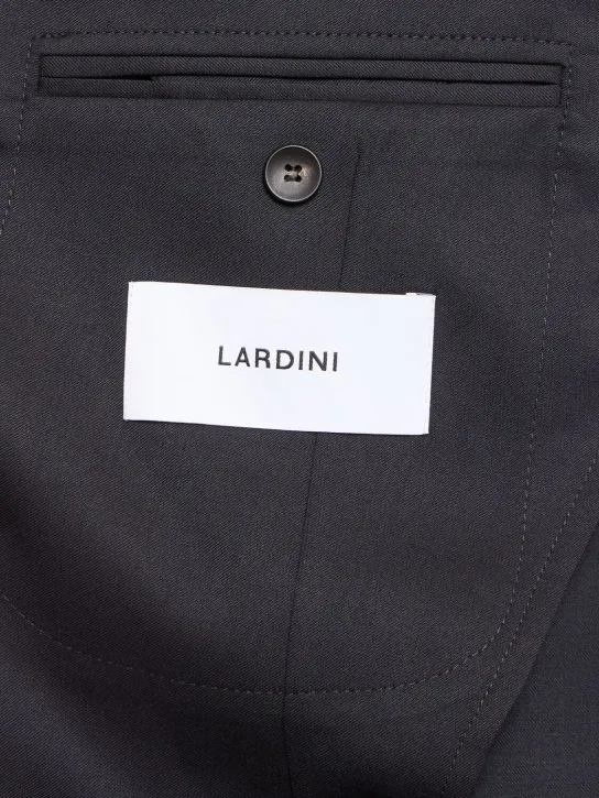 Lardini   Fine wool double breasted blazer 