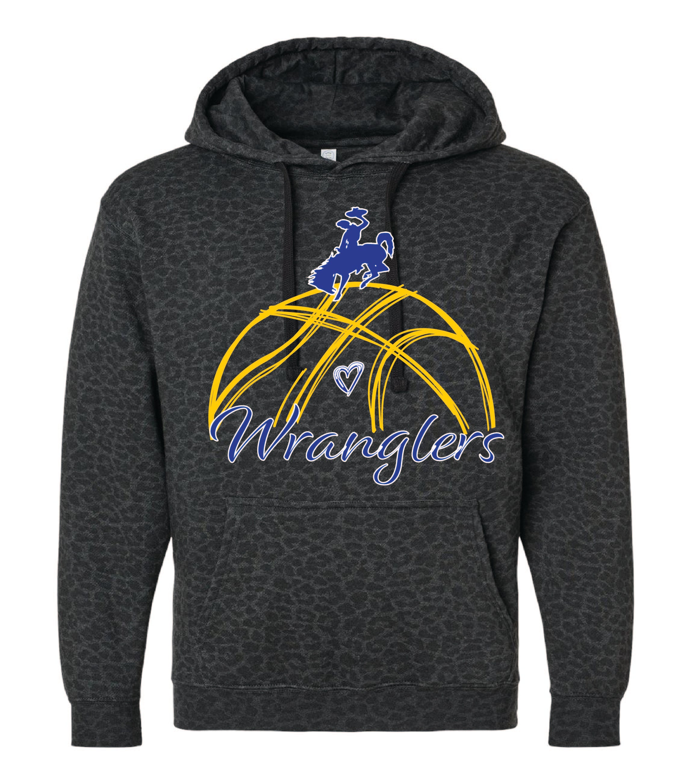 Leopard Shoshoni Wrangler Basketball Hoodie