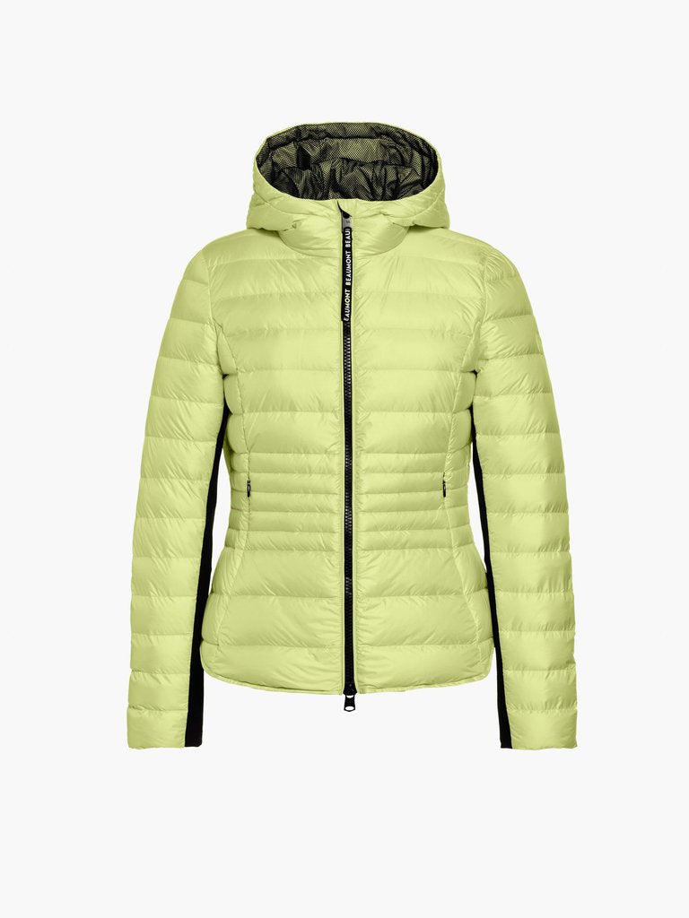 Lime Short  hooded Down