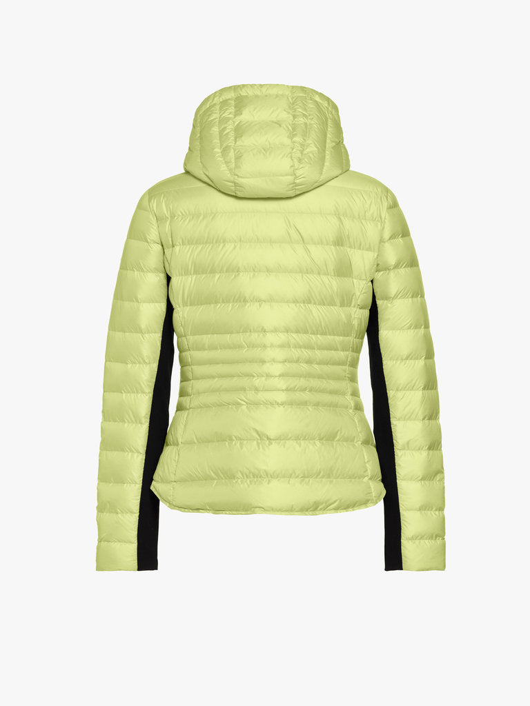 Lime Short  hooded Down