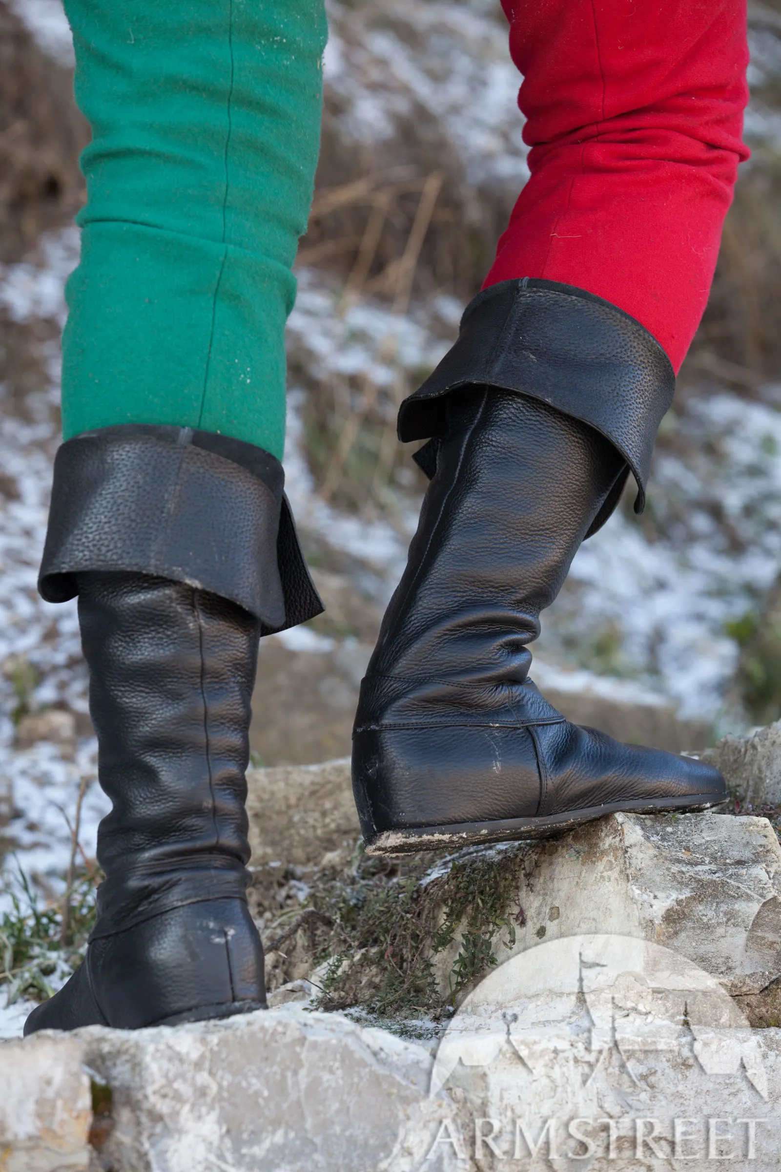 Medieval Boots “Forest”