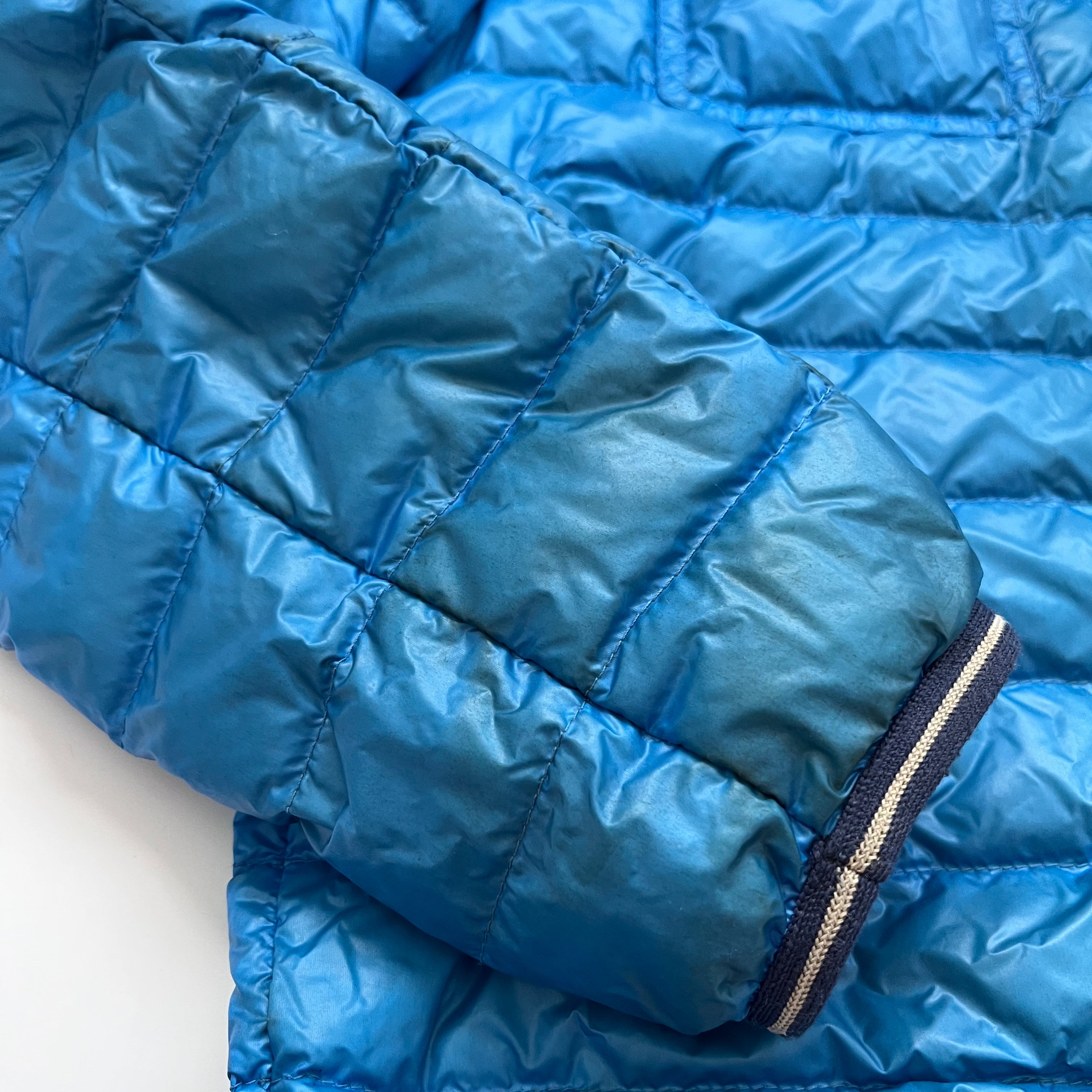 Moncler Blue Down Filled Coat: 10 Years