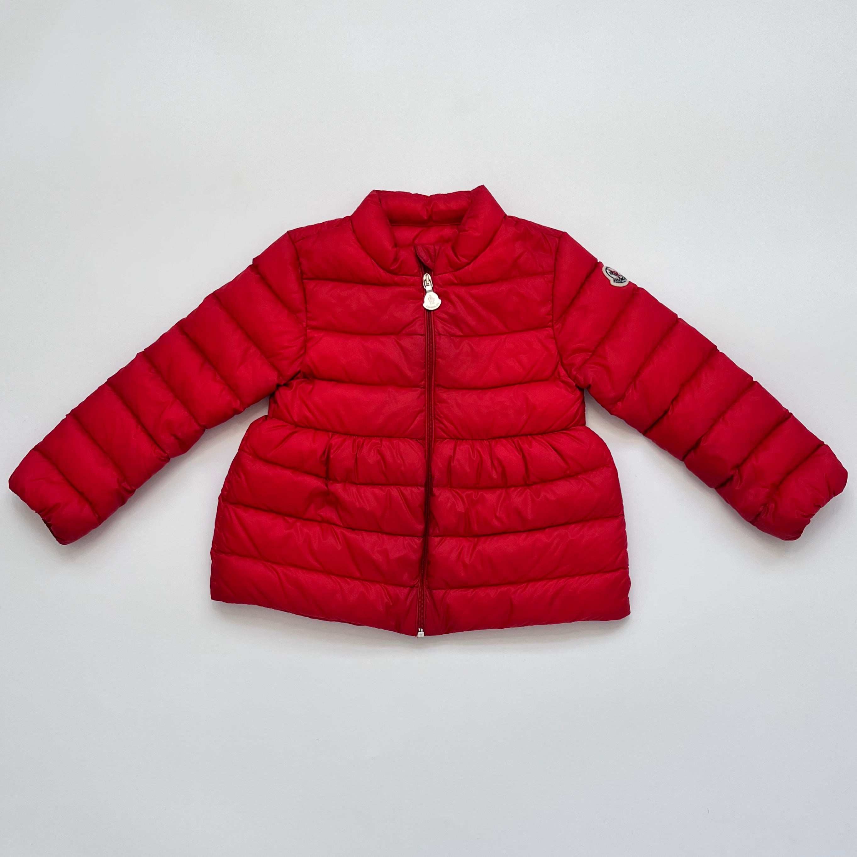 Moncler Red Down Filled Coat: 2 Years