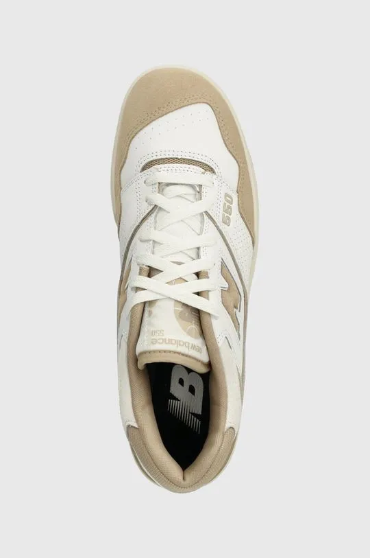 New Balance sneakers BB550NEC white color