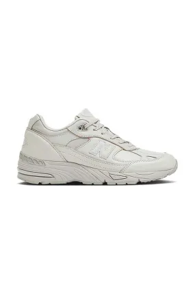 New Balance sneakers M991OW Made in UK white color