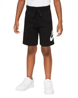 NIKE JUNIOR CLUB SPORTSWEAR BLACK SHORTS