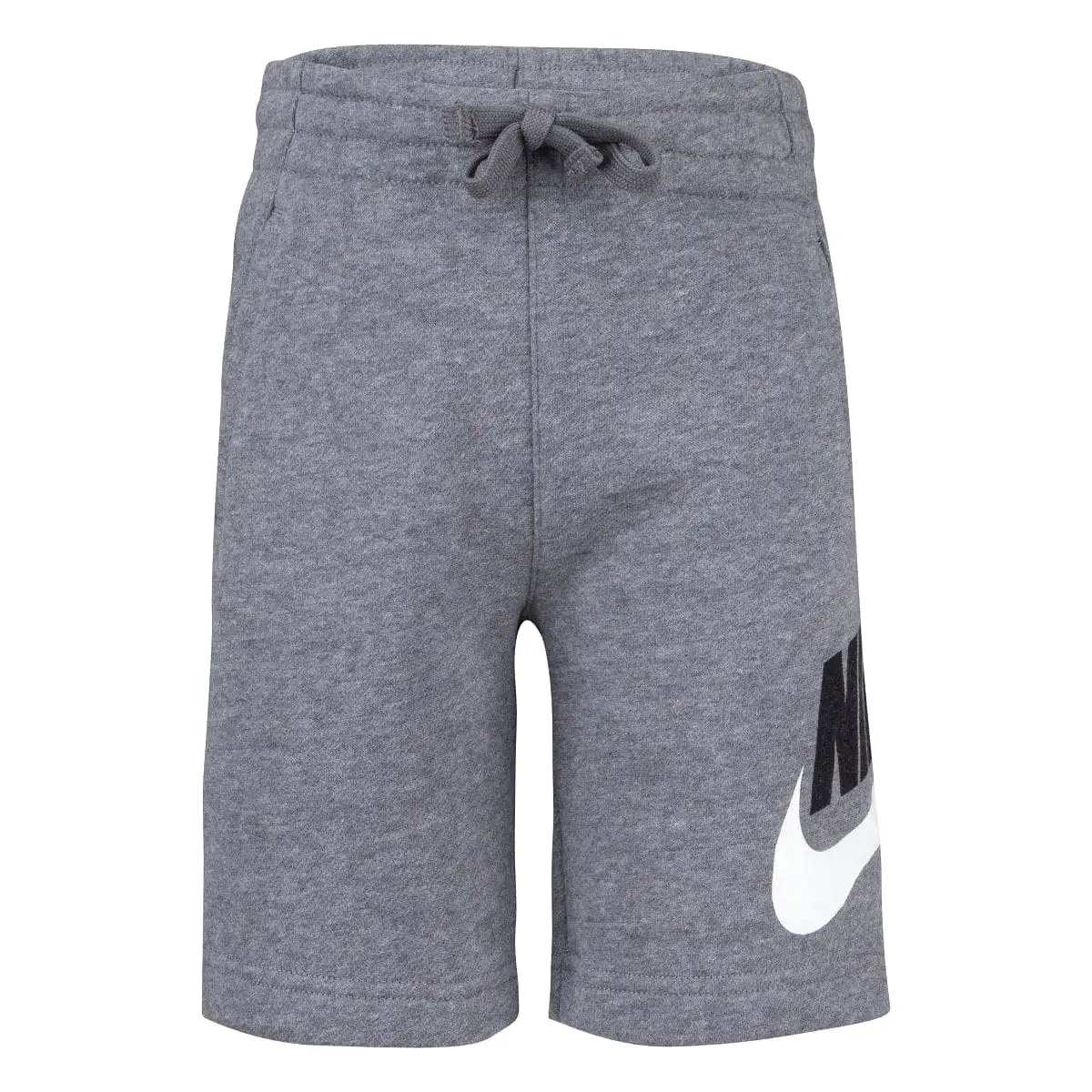 NIKE JUNIOR CLUB SPORTSWEAR HEATHER GREY SHORTS