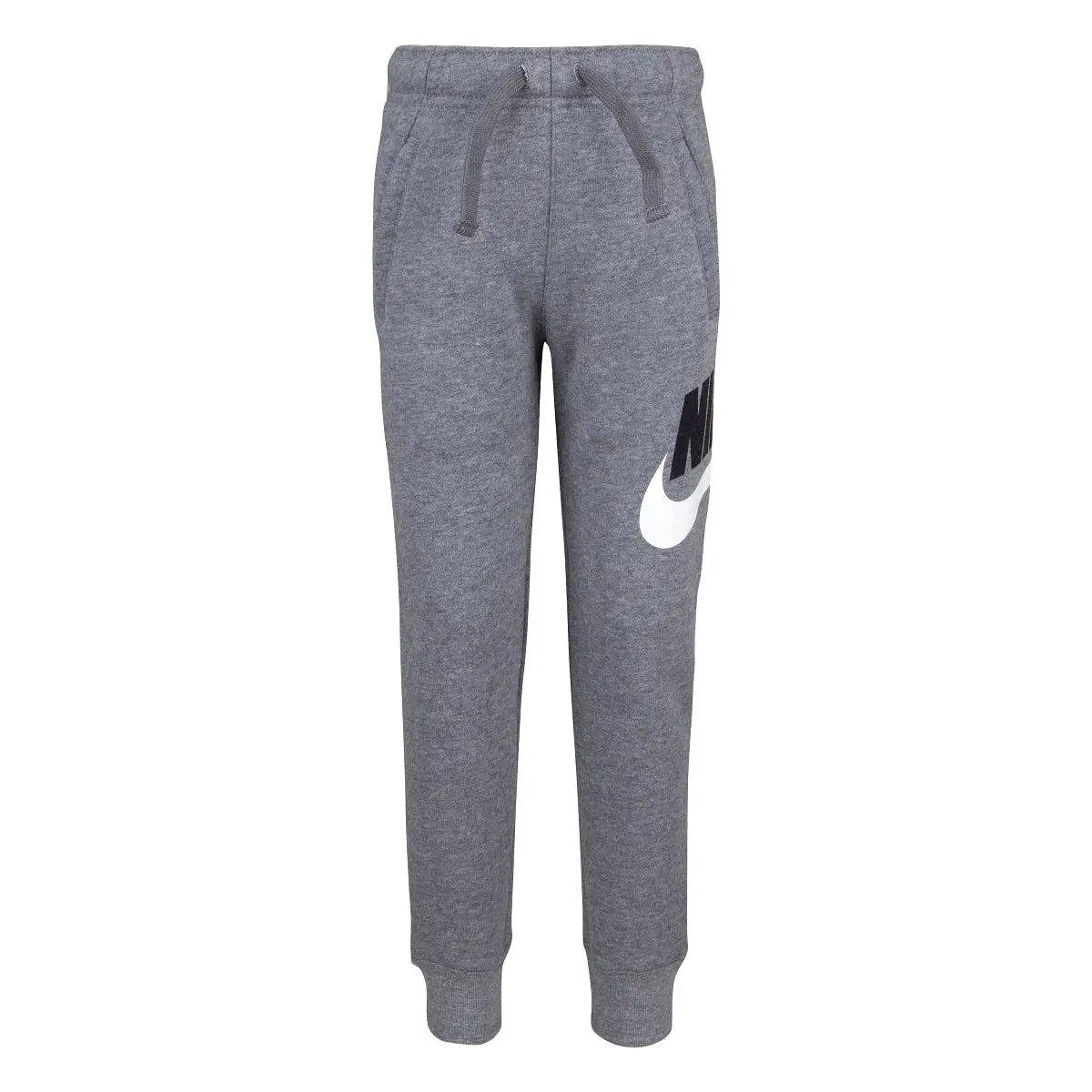 NIKE JUNIOR SPORTSWEAR CLUB FLEECE GREY TRACKPANTS