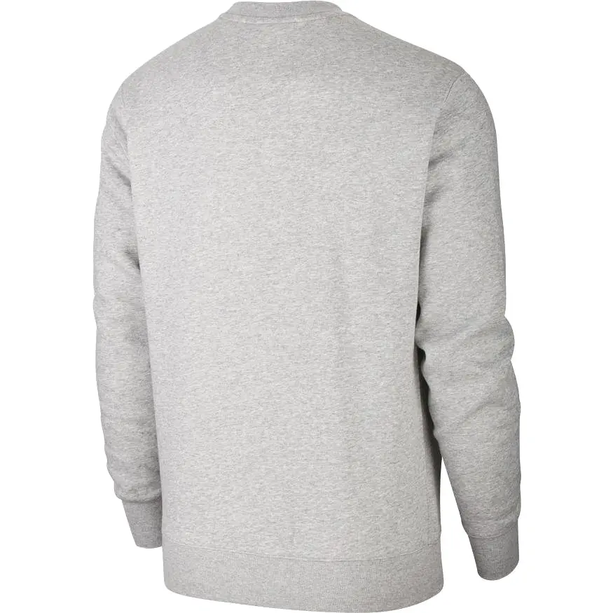 NIKE UNISEX SPORTSWEAR CLUB FLEECE CREW FLEECE GREY SWEATSHIRT