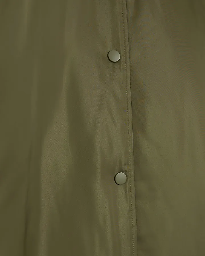 Plus khaki bomber jacket