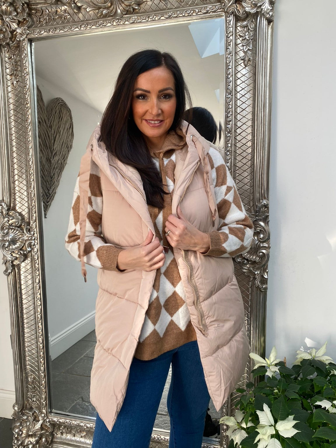 Puffer Hooded Gilet Darcie