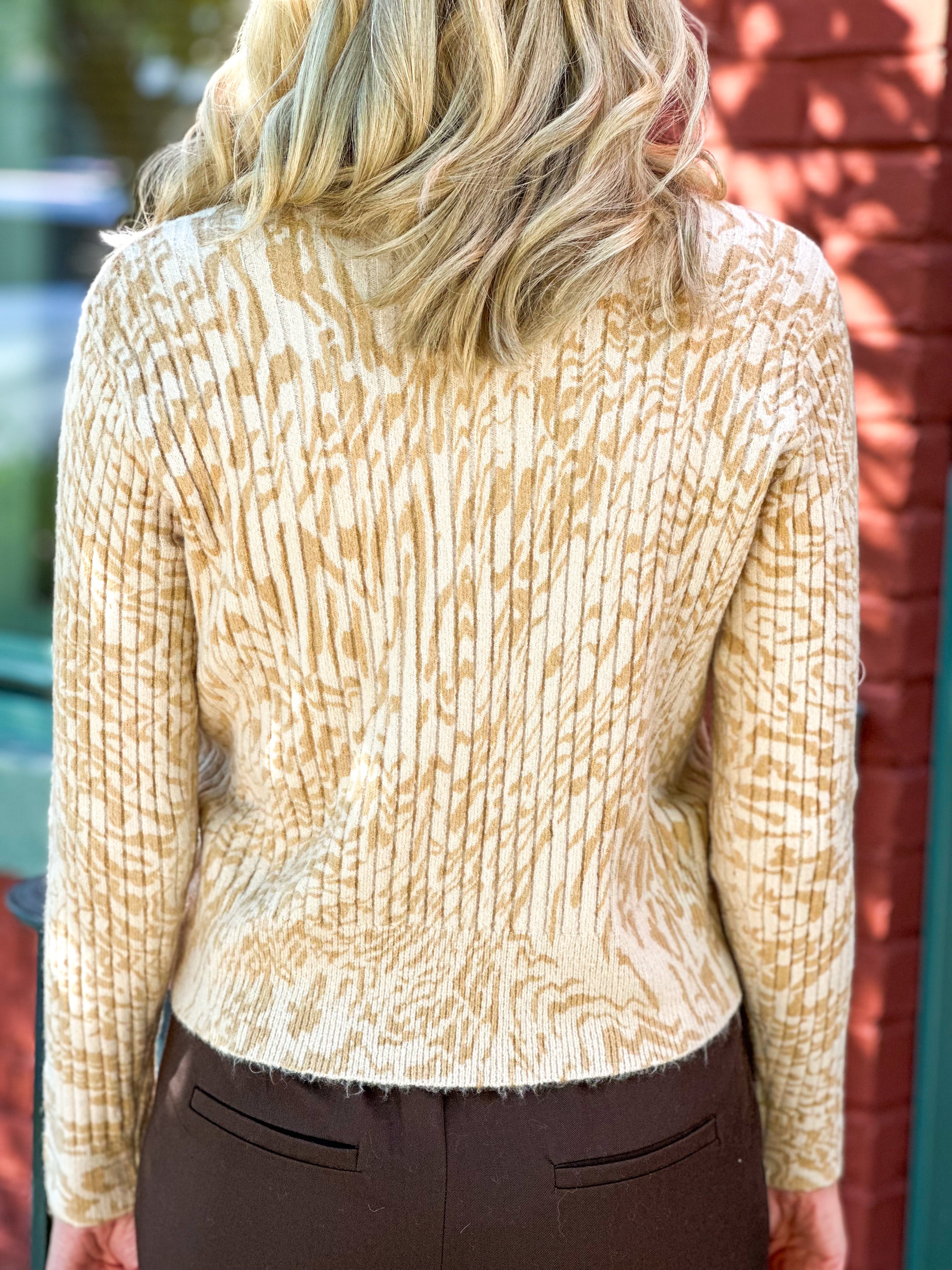 Pumpkin Spice Printed Sweater