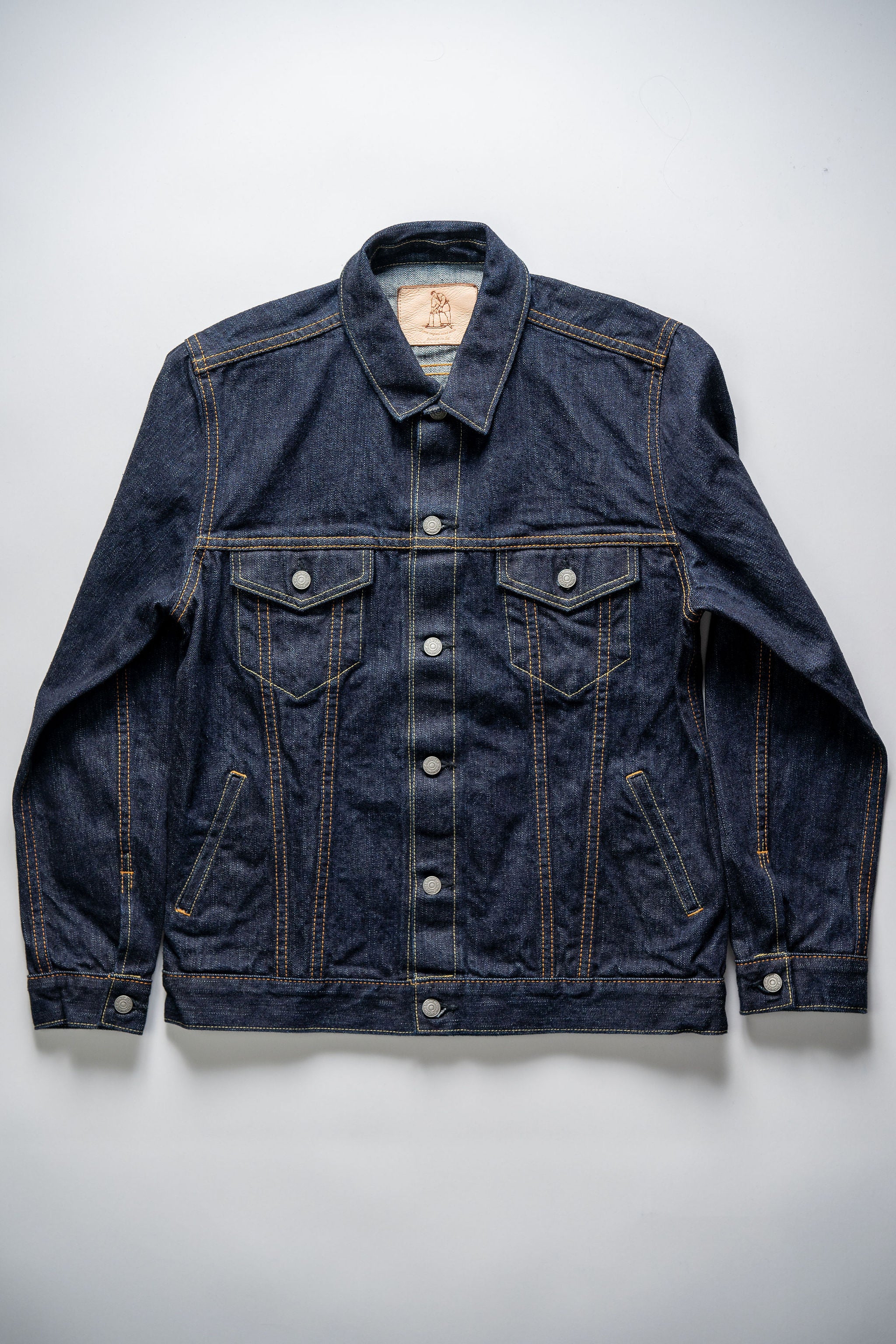 Pure Blue Japan 6114 14oz Type III Denim Jacket - Indigo