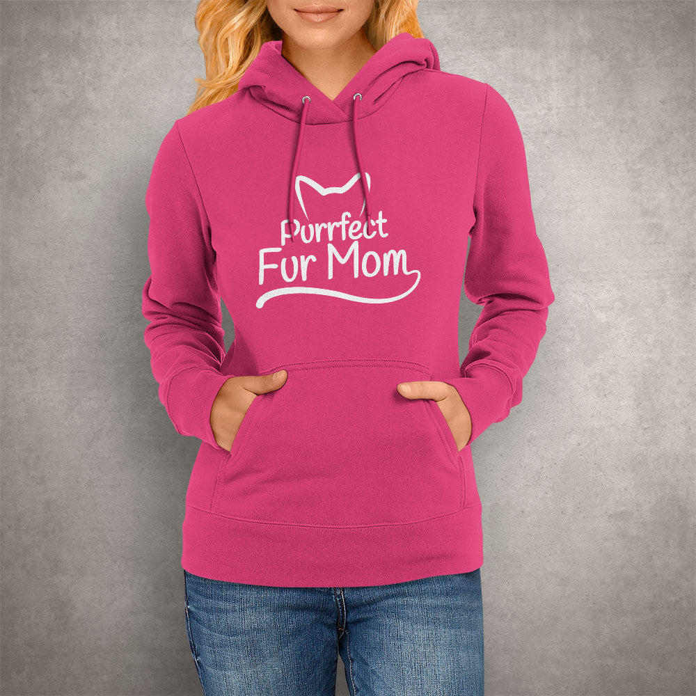 Purrfect Fur Mom Hoodie